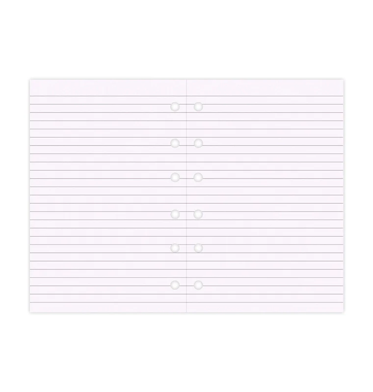 Lavender Ruled Notepaper Refill - Pocket - Image 4