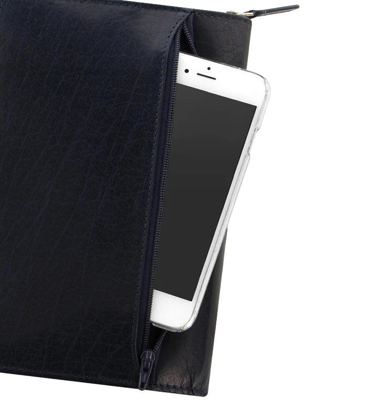 Lockwood Zip Personal Leather Organiser - Image 10