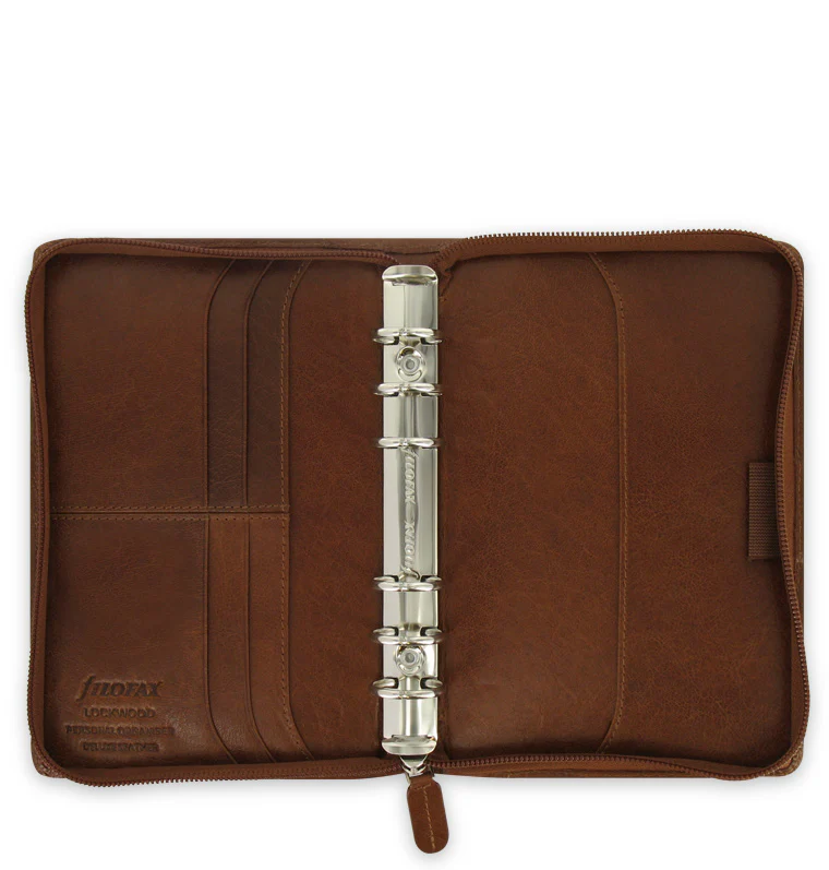 Lockwood Zip Personal Leather Organiser - Image 3