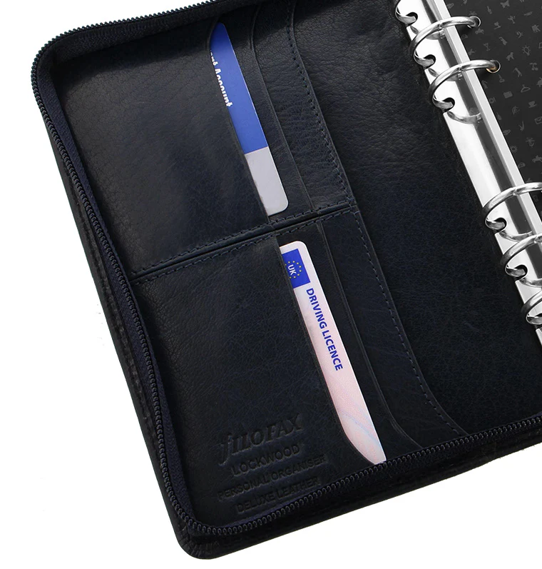 Lockwood Zip Personal Leather Organiser - Image 9