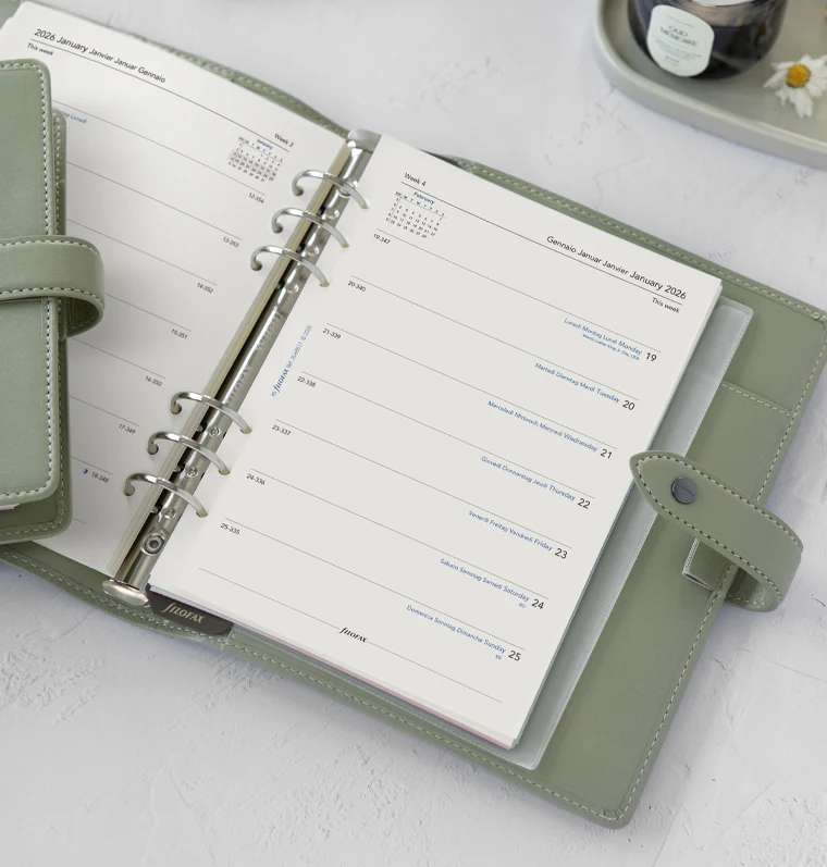 Malden A5 Leather Organiser - Image 12
