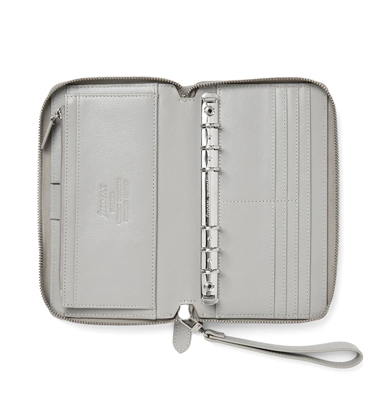 Malden Personal Compact Zip Leather Organiser - Sale - Image 12