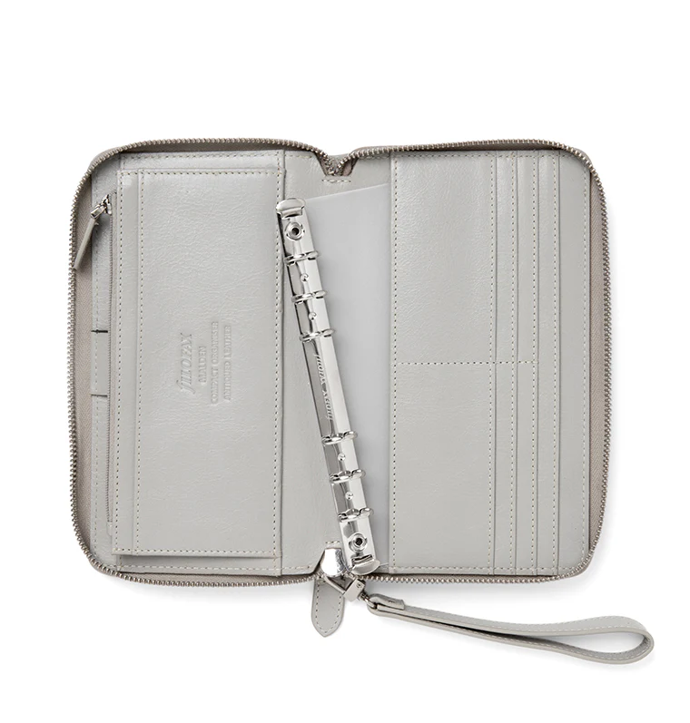 Malden Personal Compact Zip Leather Organiser - Sale - Image 13