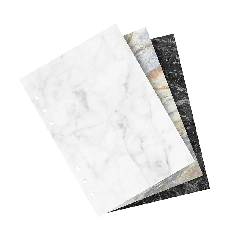Marble Plain Notepaper Refill - A5 - Image 4
