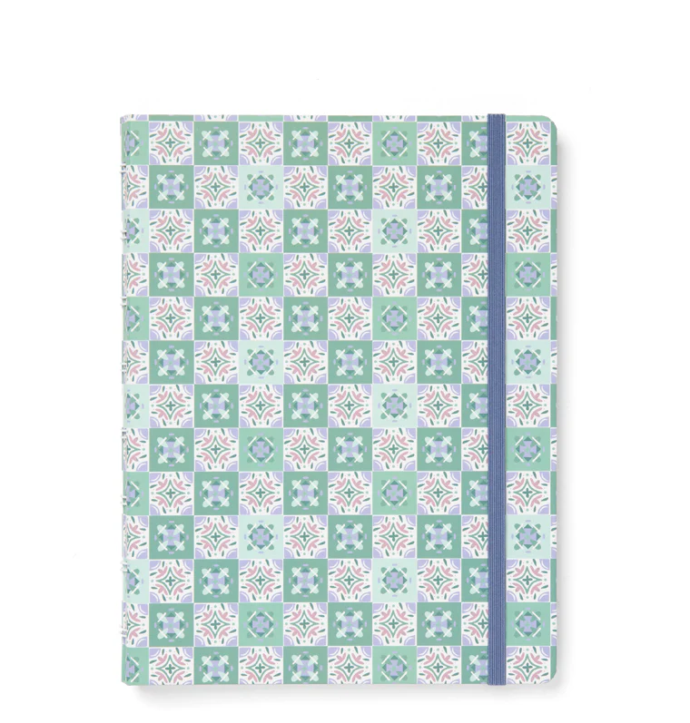 Mediterranean A5 Refillable Notebook