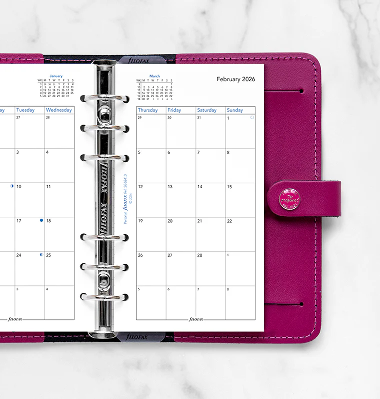 Month On Two Pages Diary - Personal 2026 English - Image 2