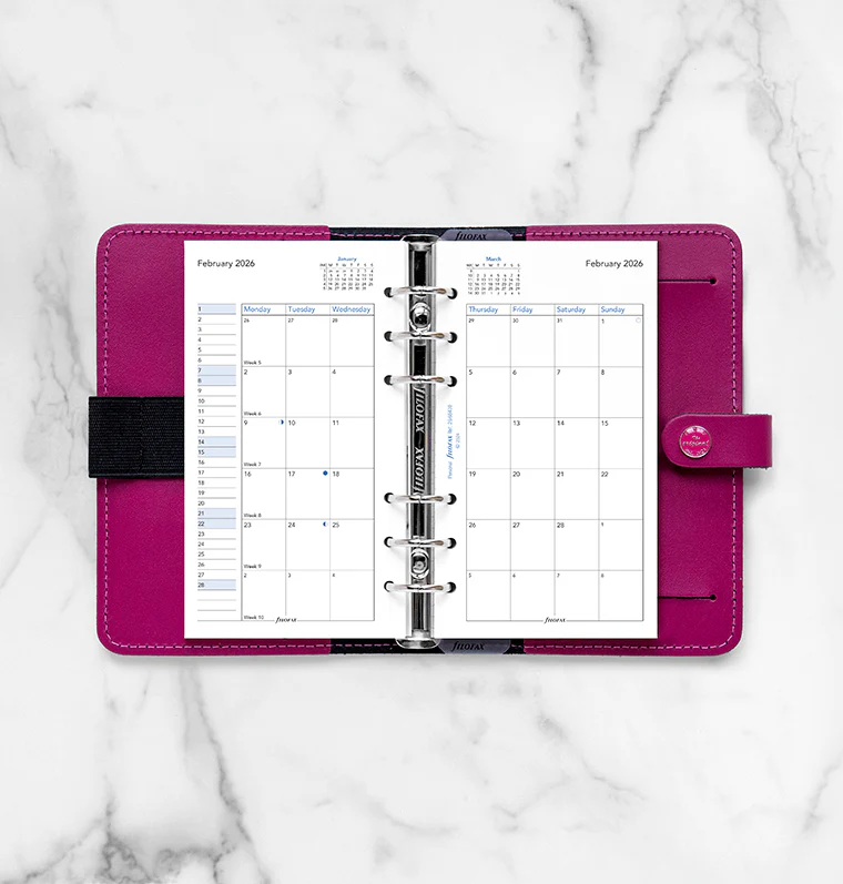 Month On Two Pages Diary - Personal 2026 English - Image 3