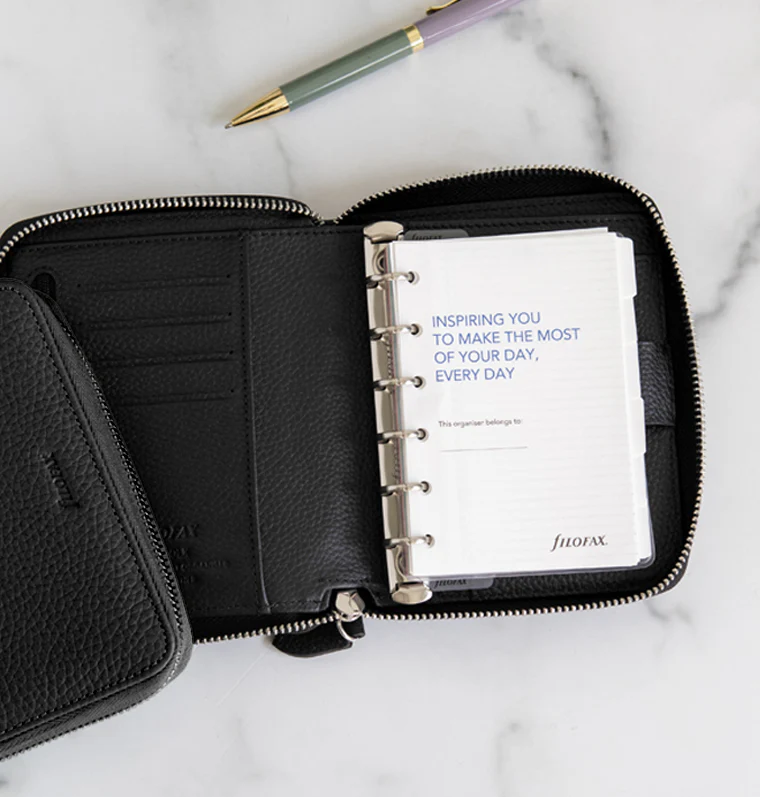 Norfolk Pocket Compact Zip Leather Organiser - Image 23