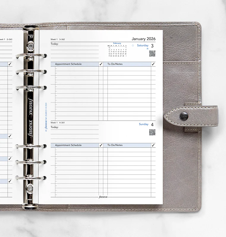 One Day On A Page Business Diary - A5 2026 English - Image 2