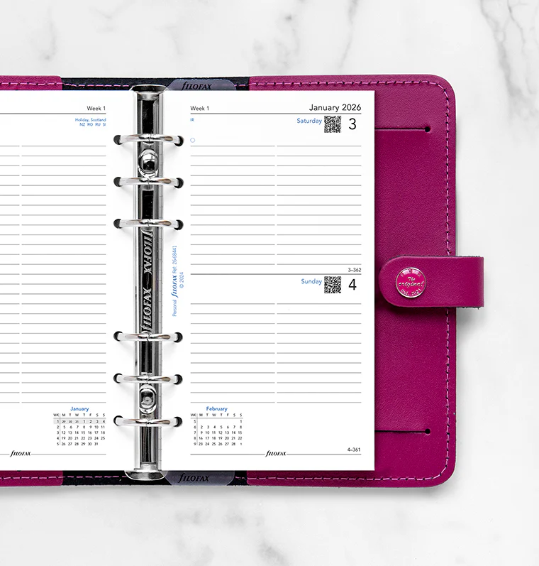 One Day On A Page Diary With Appointments - Personal 2026 English - Image 2