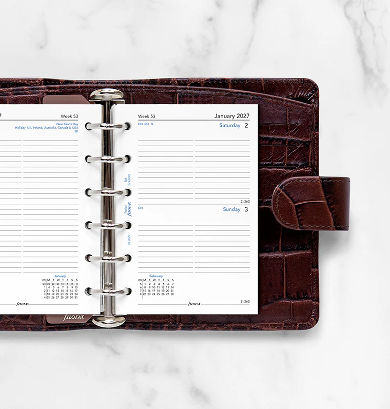 One Day On A Page Diary With Appointments - Pocket 2027 English - Image 2