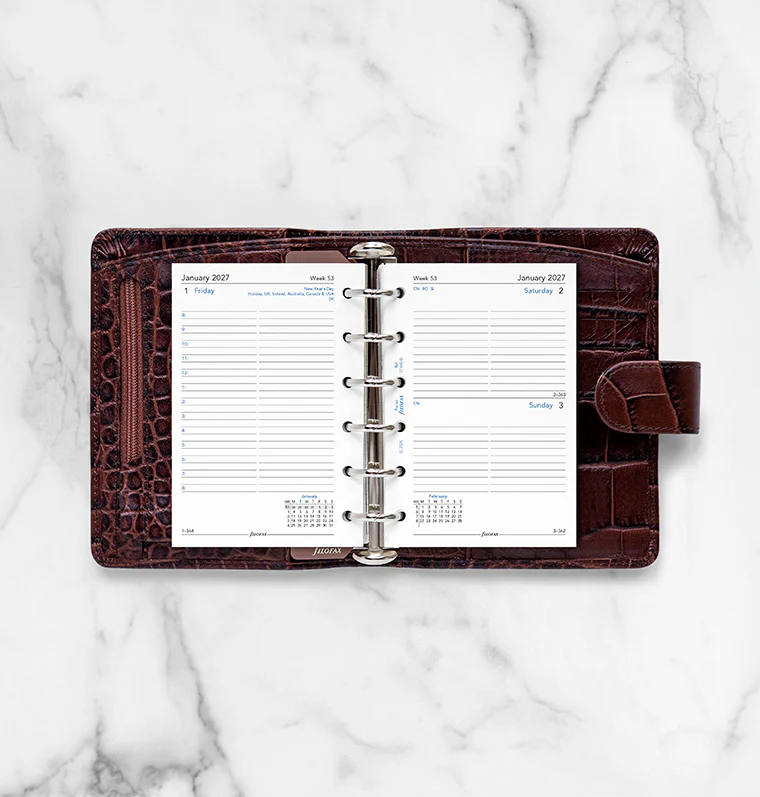 One Day On A Page Diary With Appointments - Pocket 2027 English - Image 3