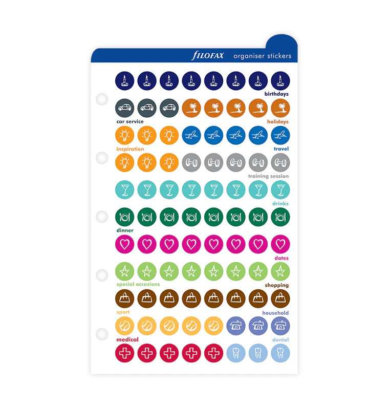 Organiser Stickers Assorted Small - Image 4