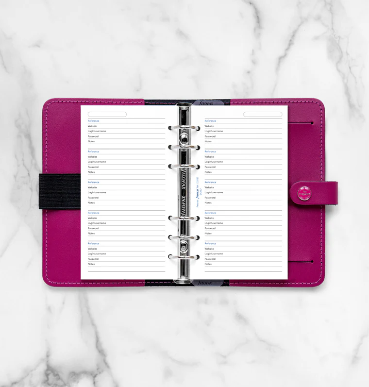 Password Paper Refill - Personal - Image 3