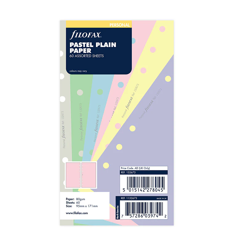 Pastel Plain Notepaper Refill - Personal - Image 6
