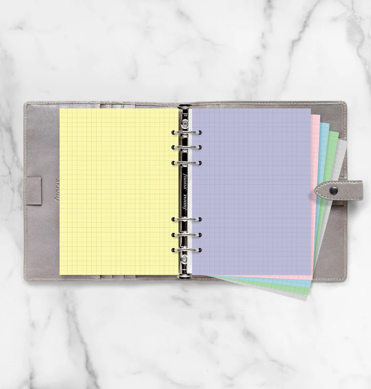 Pastel Squared Notepaper Refill - A5 - Image 3
