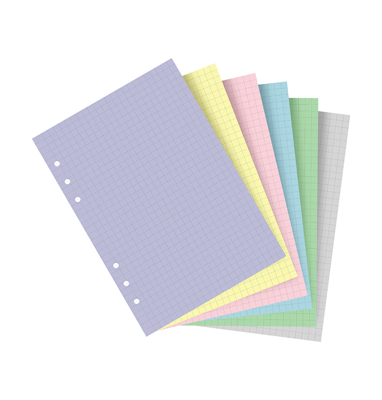 Pastel Squared Notepaper Refill - A5 - Image 4