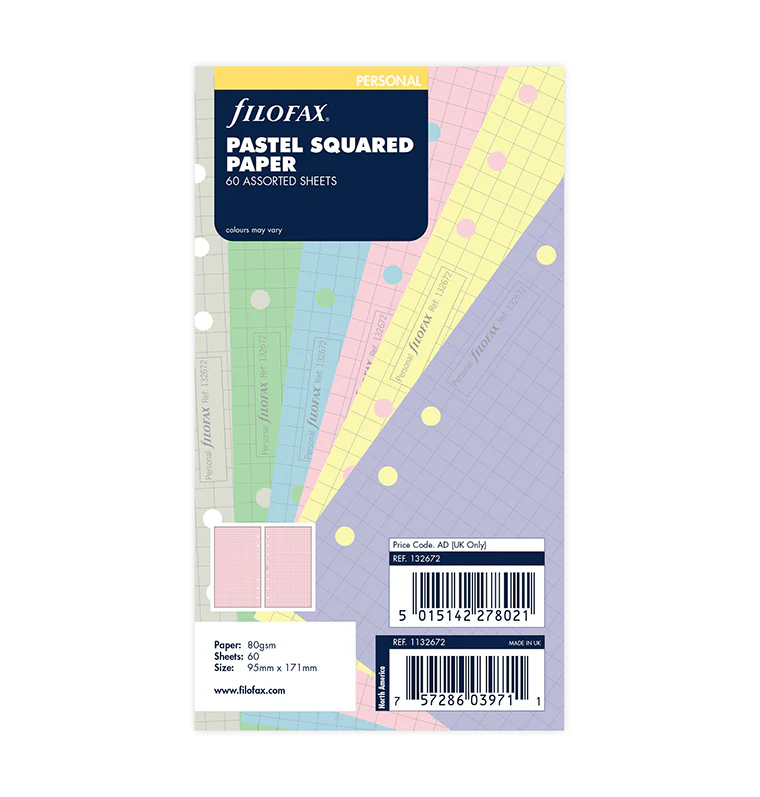 Pastel Squared Notepaper Refill - Personal - Image 6