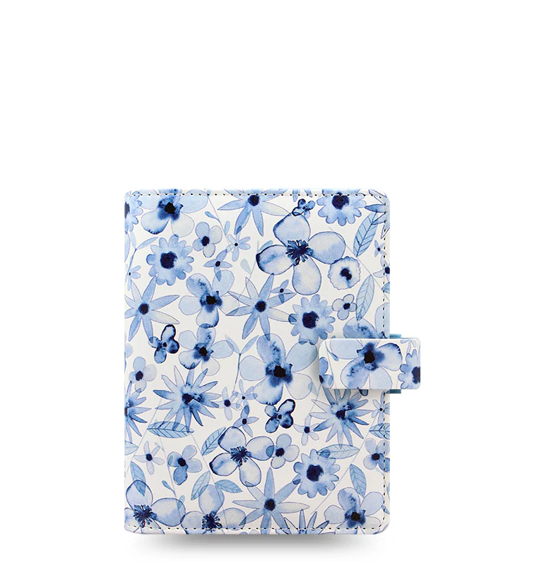 Patterns Indigo Floral Pocket Organiser