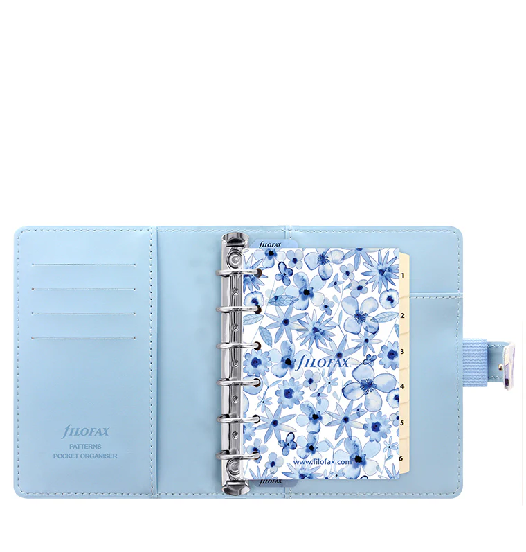 Patterns Indigo Floral Pocket Organiser - Image 4
