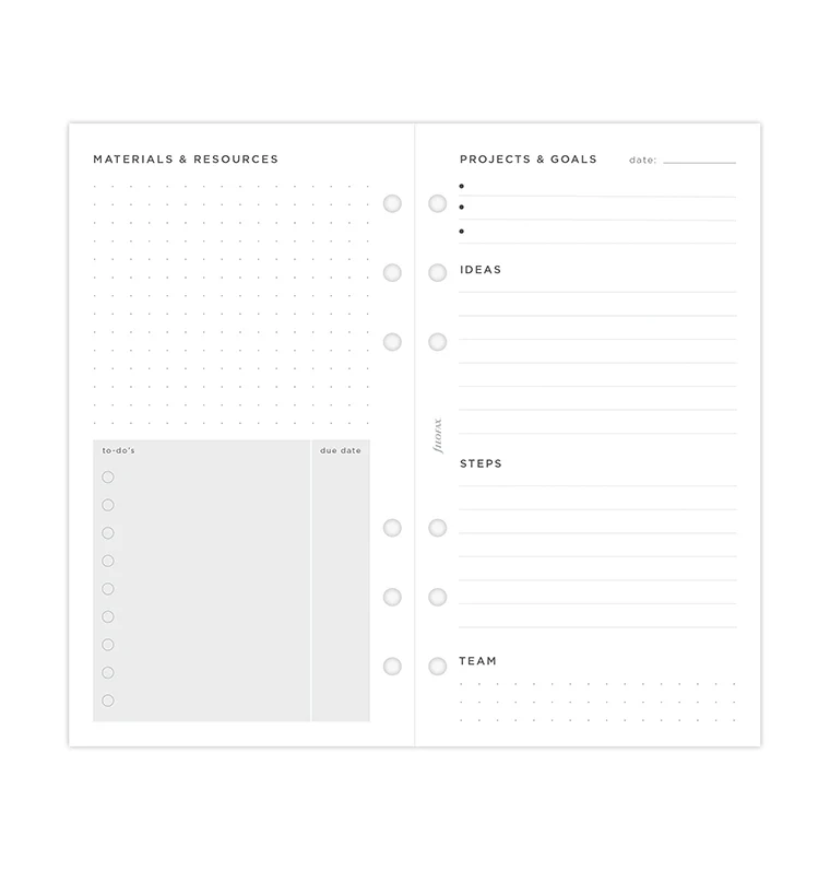Projects & Goals Tracker Refill - Personal - Image 5