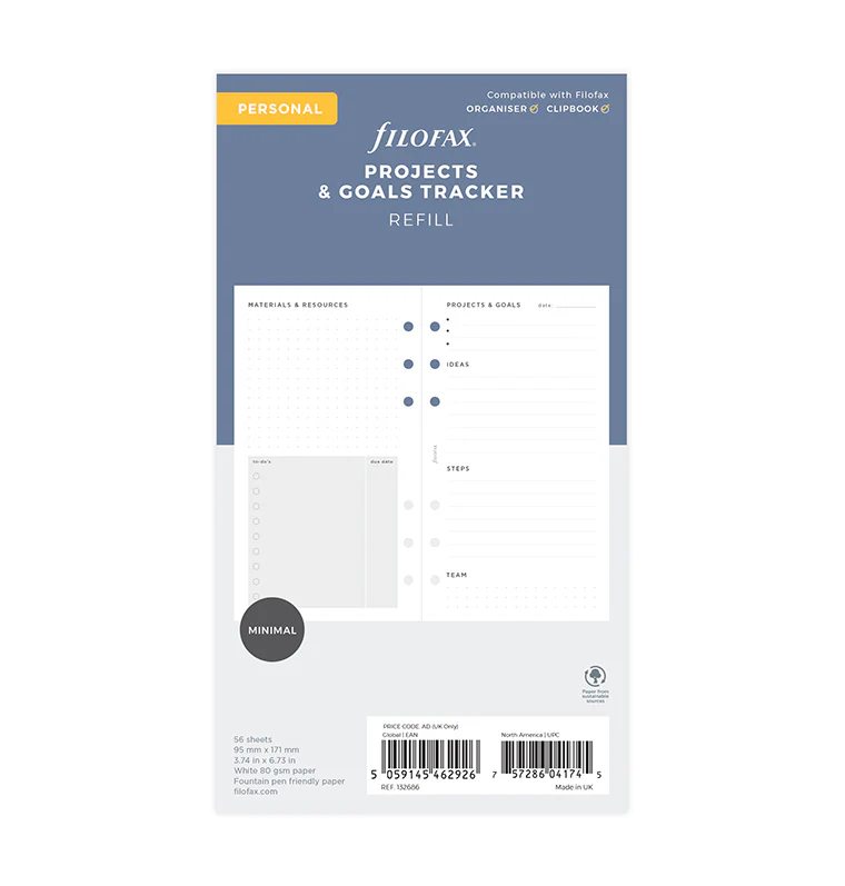 Projects & Goals Tracker Refill - Personal - Image 6
