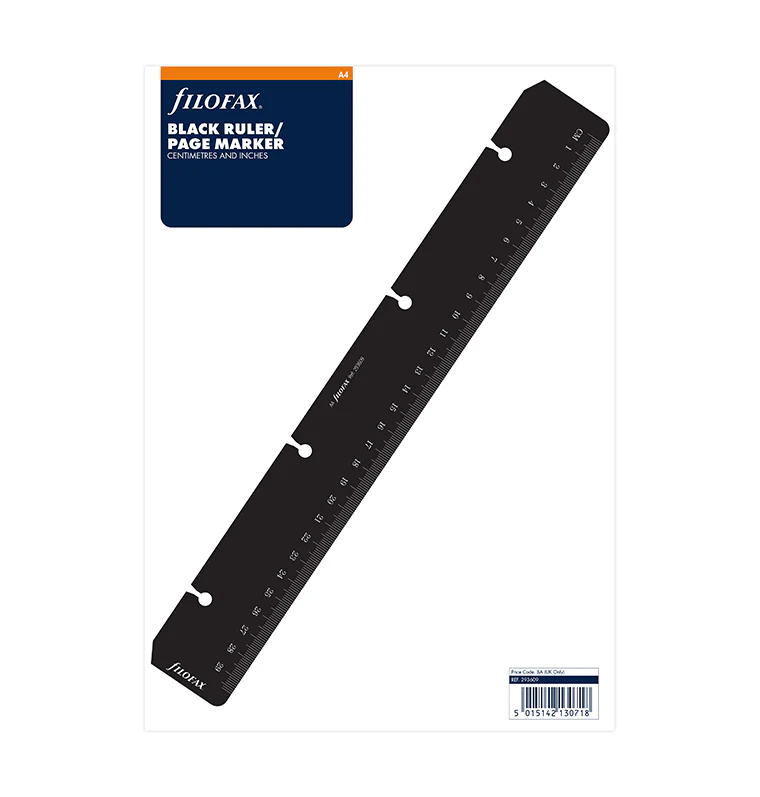 Ruler Page Marker Black - A4 - Image 4