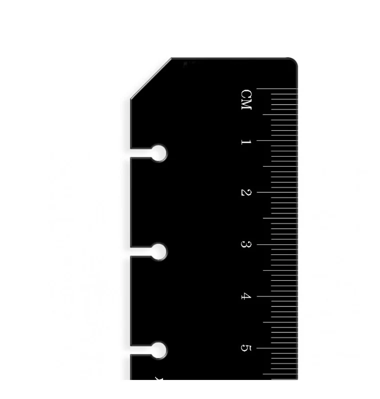Ruler Page Marker Black - Personal - Image 3