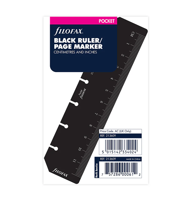 Ruler Page Marker Black - Pocket - Image 4