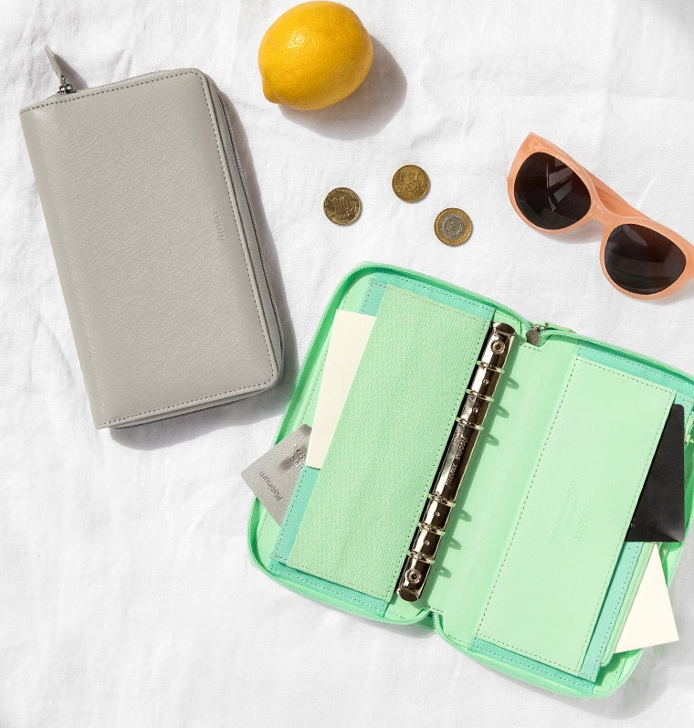 Saffiano Personal Compact Zip Organiser - Image 39