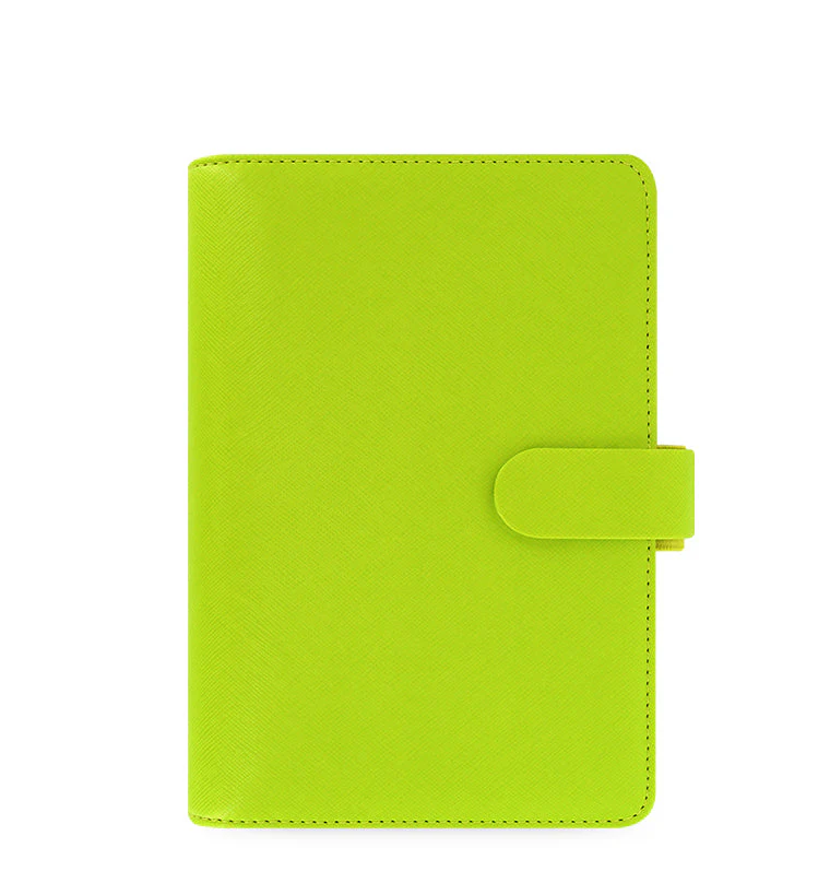 Saffiano Personal Organiser - Pear - Sale