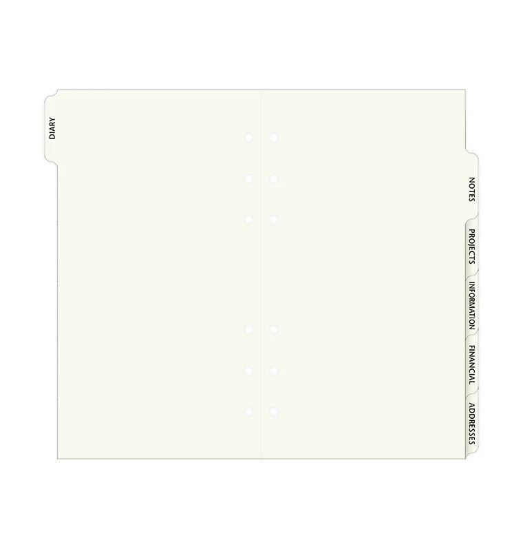 Cotton Cream Subject Dividers - Personal - Image 4