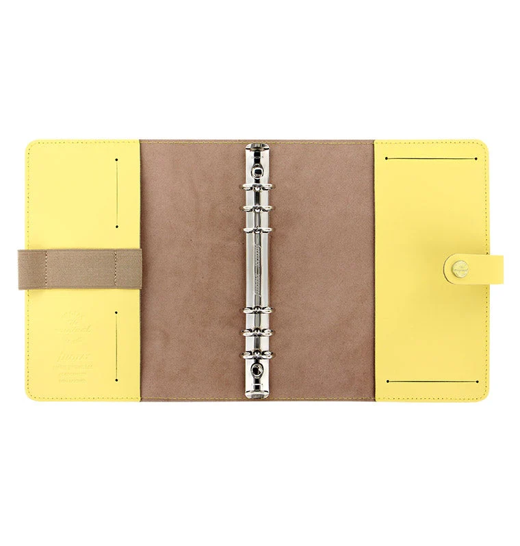 The Original A5 Leather Organiser - Lemon - Sale - Image 3