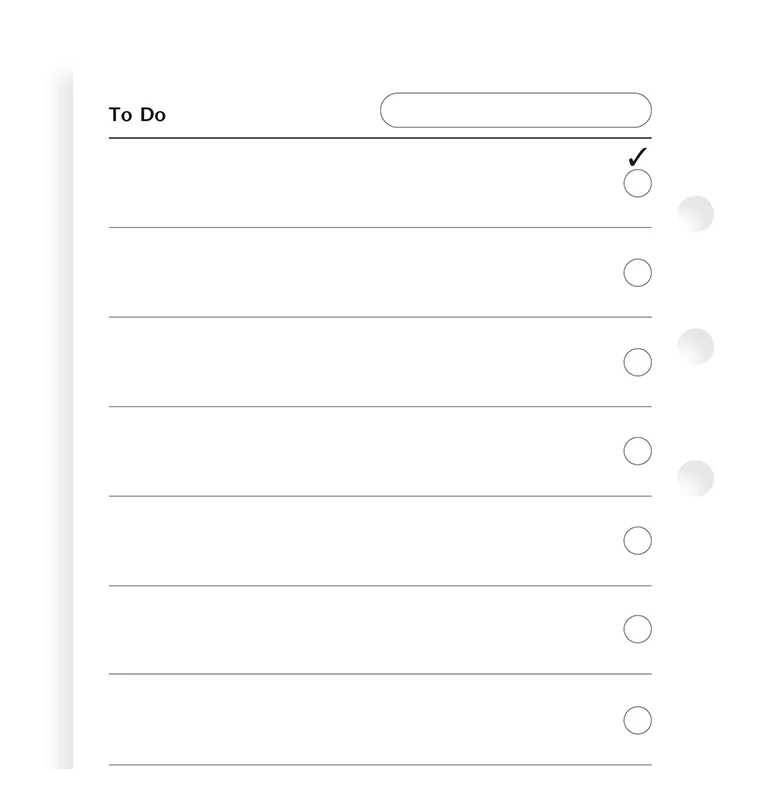 To Do Refill - Personal - Image 5