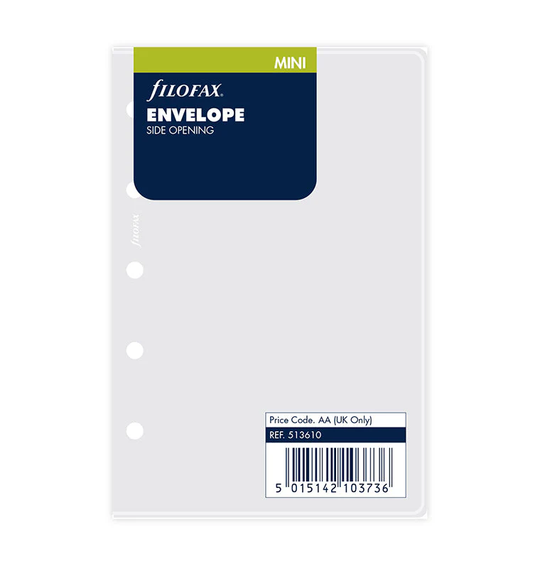 Transparent Envelope Side Opening - Mini
