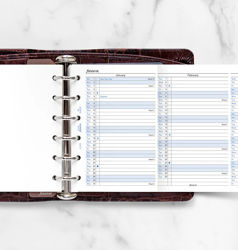 Vertical Year Planner - Pocket 2028 English - Image 3