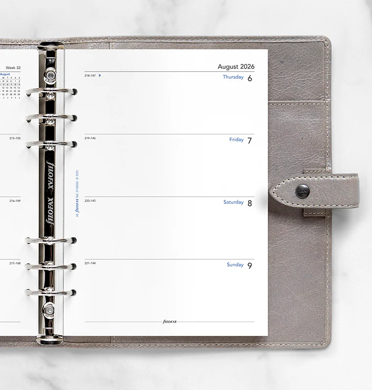 Week On Two Pages Academic Diary - A5 2026-2027 English - Image 2