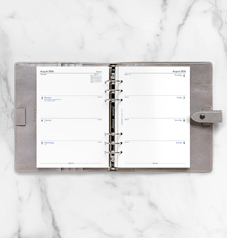 Week On Two Pages Academic Diary - A5 2026-2027 English - Image 3