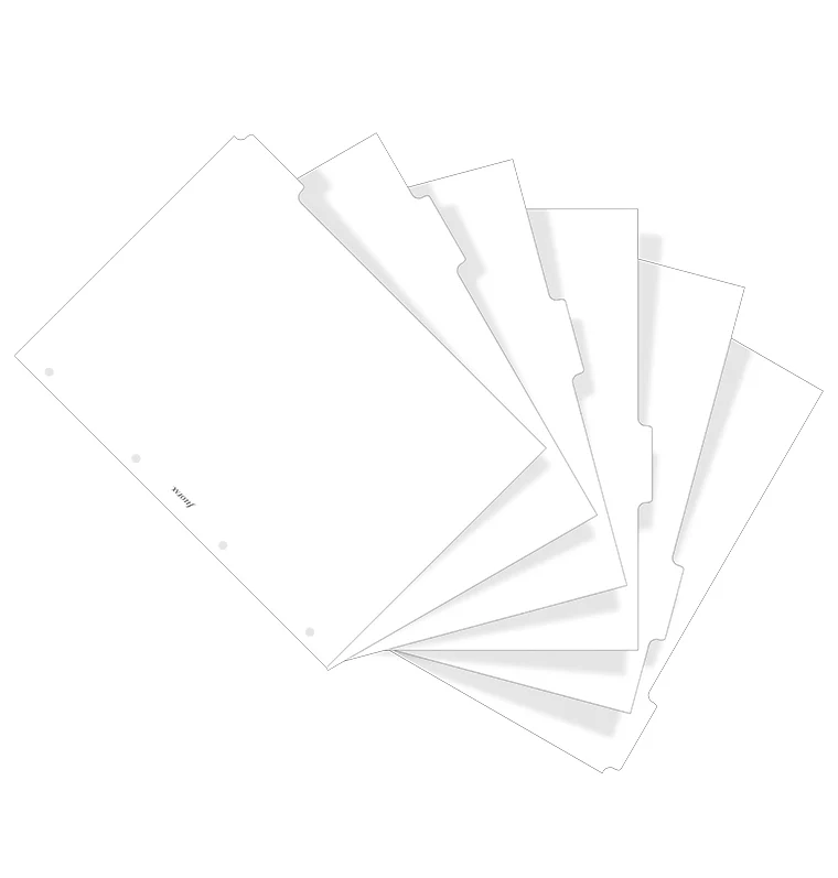 White Dividers - A4