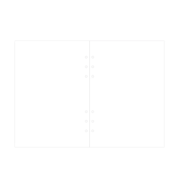 White Plain Notepaper Refill - A5 - Image 4
