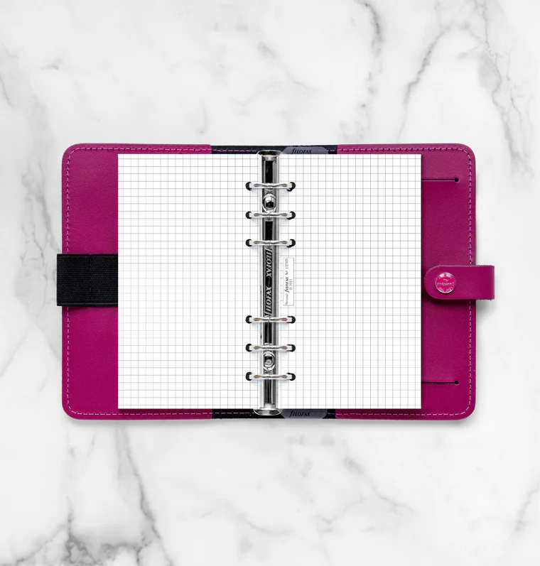 White Quadrille Notepaper Refill - Personal - Image 3