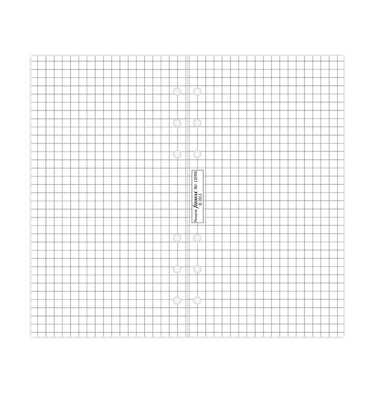 White Quadrille Notepaper Refill - Personal - Image 4