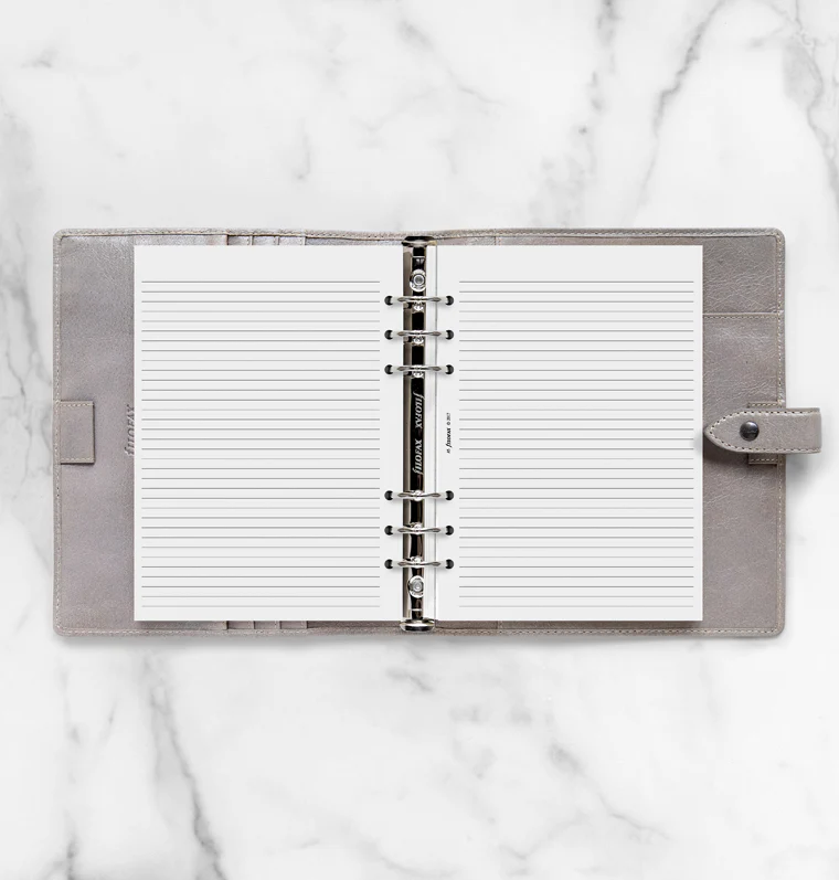 White Ruled Notepad Refill - A5 - Image 3