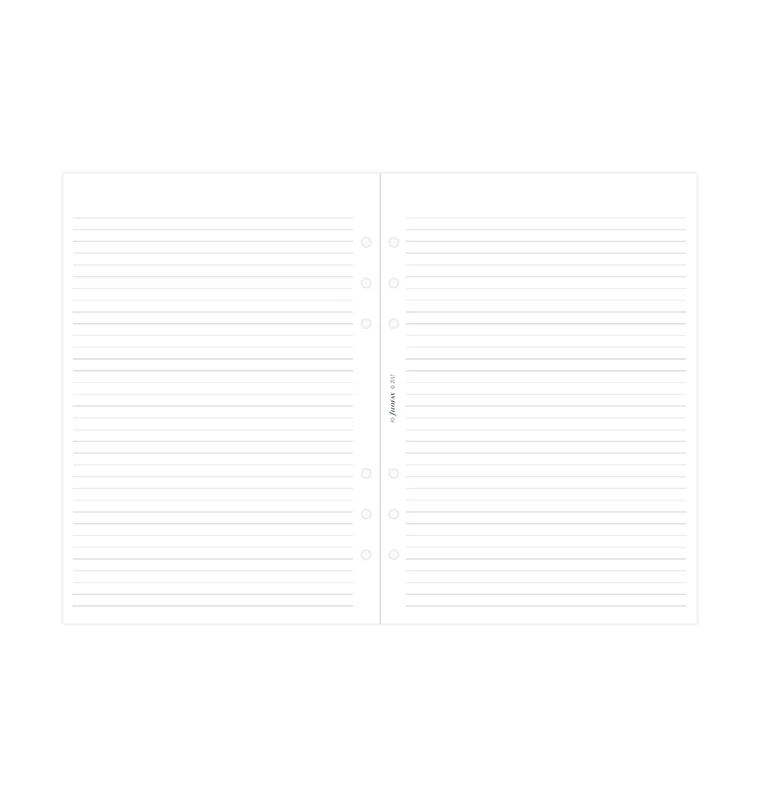 White Ruled Notepad Refill - A5 - Image 4