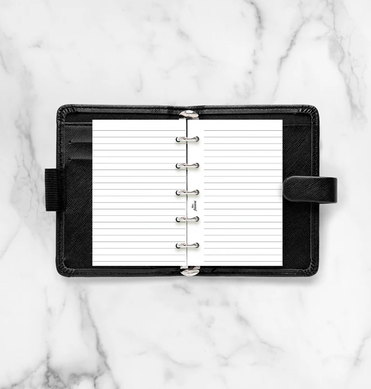White Ruled Notepaper - Mini - Image 3