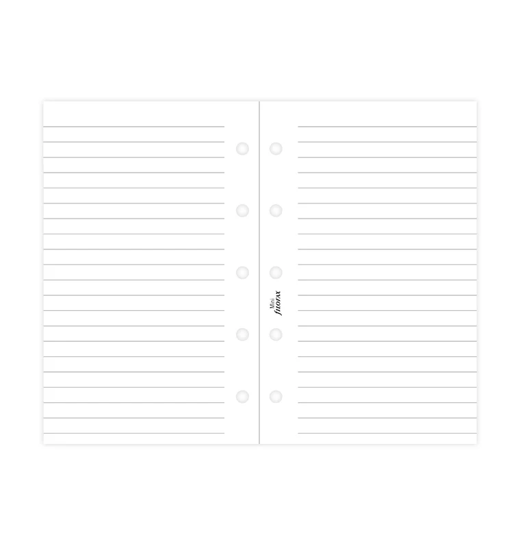 White Ruled Notepaper - Mini - Image 5