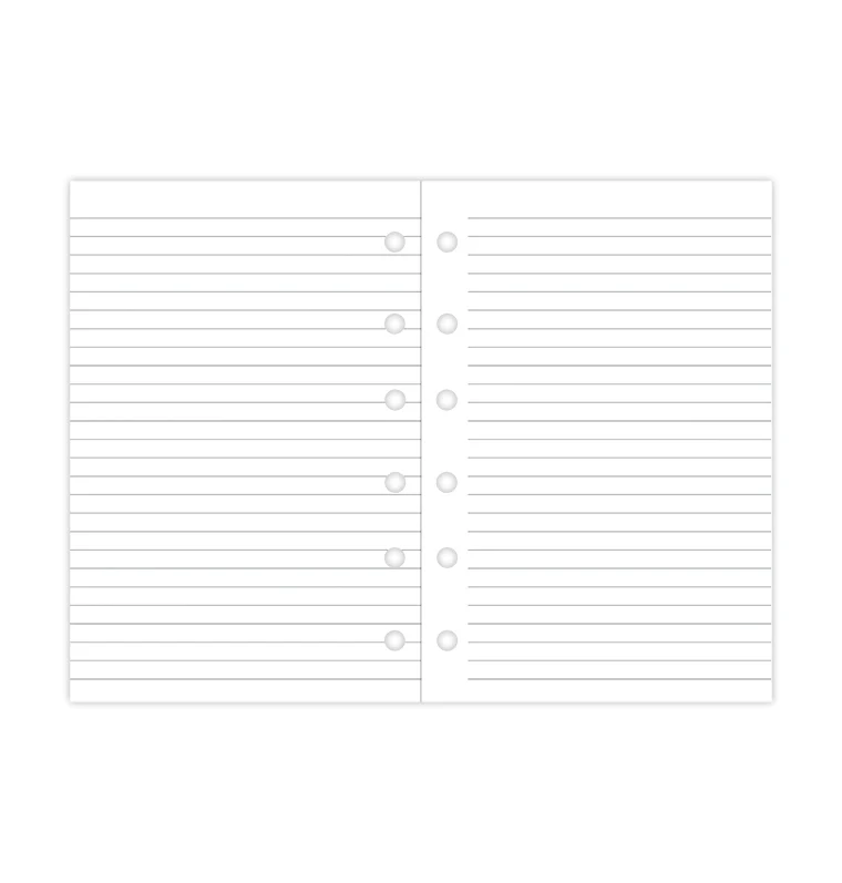 White Ruled Notepaper Value Pack - Pocket - Image 4
