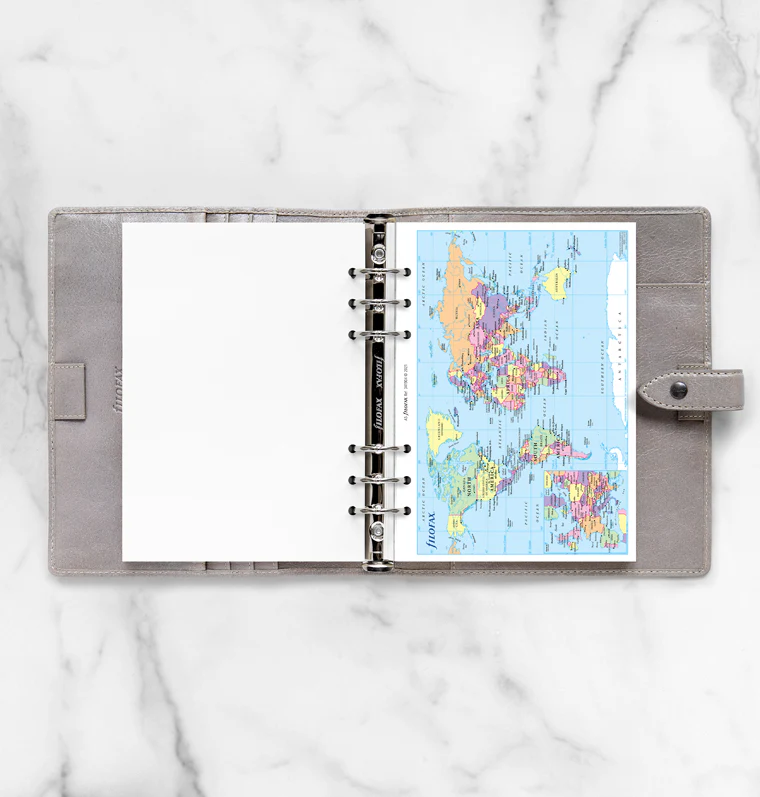 World Map Refill - A5 - Image 3