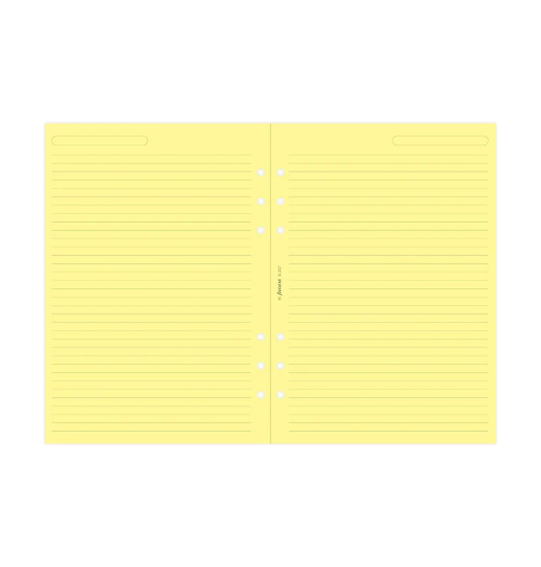 Yellow Ruled Notepaper Refill - A5 - Image 4