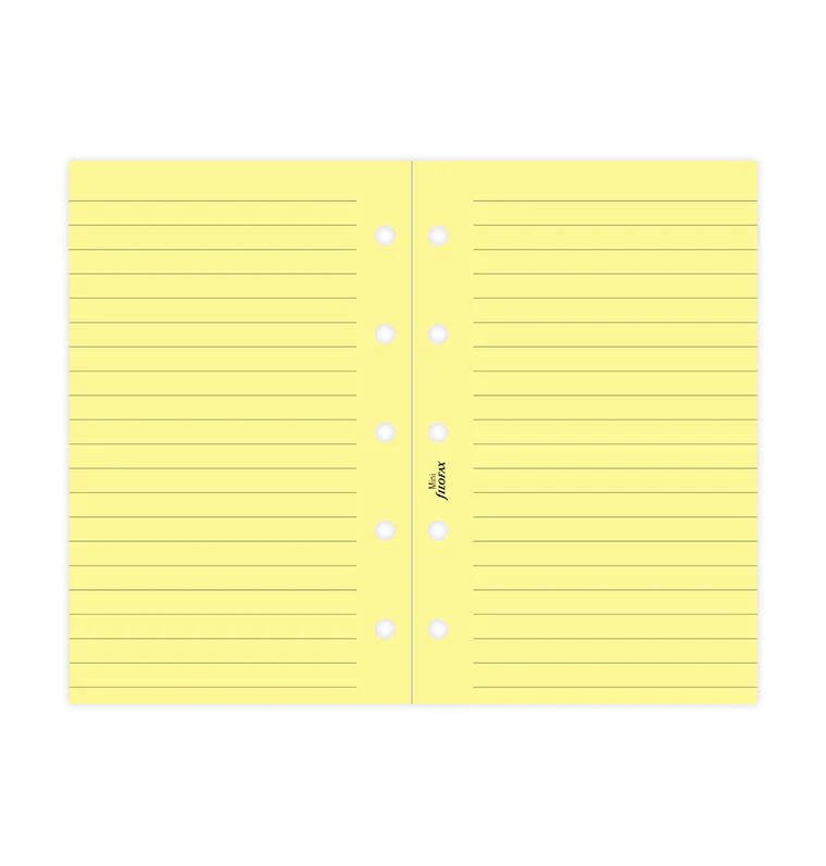 Yellow Ruled Notepaper Refill - Mini - Image 4